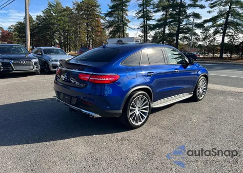 2019 Mercedes-Benz Gle Coupe 43 Amg из США, поврежденный, VIN 4JGED6EB3KA152824